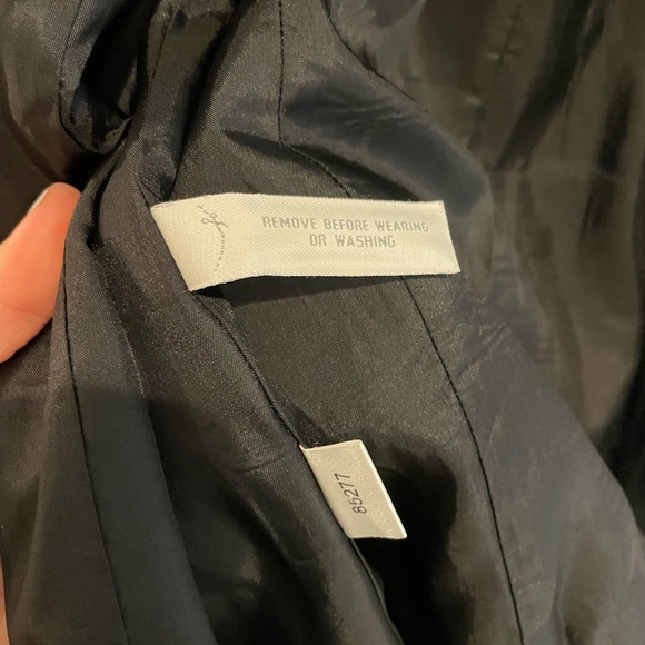 EUC Ann Taylor Blazer Wrap Work Dress Black Sz. 6 - Picture 4 of 6